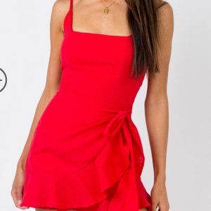 Princess Polly Love Lane Wrap Dress